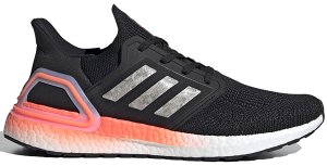 adidas Ultra Boost 20 Core Black Signal Coral Core Black/Cloud White/Signal Coral (EG0756)