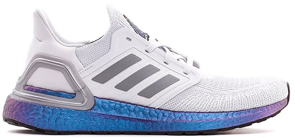 adidas Ultra Boost 20 Dash Grey Blue Violet (W) Dash Grey/Grey Three/Boost Blue Violet (EG1369)