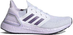 adidas Ultra Boost 20 White Tech Purple (W) Footwear White/Tech Purple/Purple Tint (EG0762)