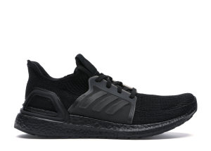 adidas Ultra Boost 2019 Triple Black (W) Core Black/Core Black/Solar Orange (EF1345)