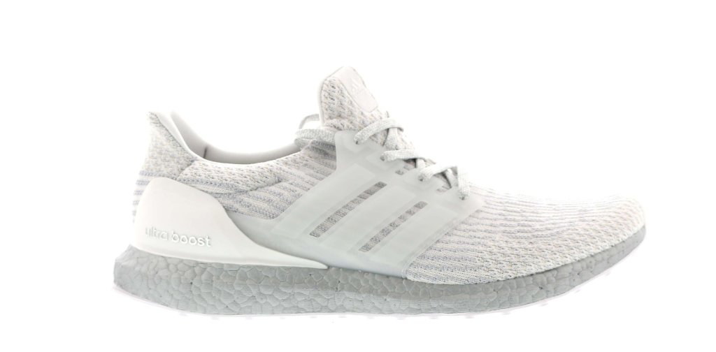 adidas Ultra Boost 3.0 Crystal White Crystal White/Crystal White/Clear Grey (BA8922)