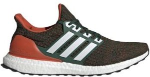 adidas Ultra Boost 4.0 Miami Hurricanes Dark Green/Cloud White/Collegiate Orange (EE3702)