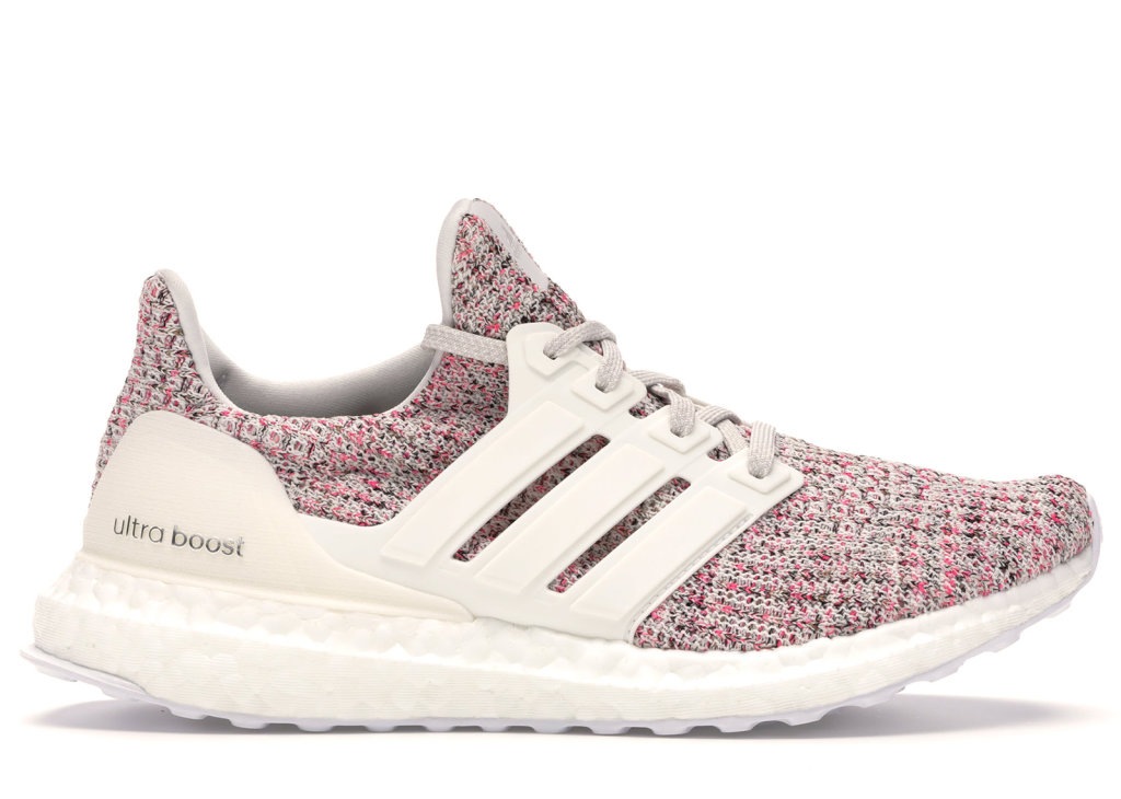 adidas Ultra Boost 4.0 Pink Static (W) Chalk Pearl/Running White/Shock Pink (BB6496)