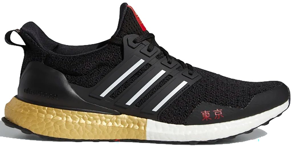 adidas Ultra Boost DNA Tokyo Core Black/Cloud White/Gold Metallic (FY3425)