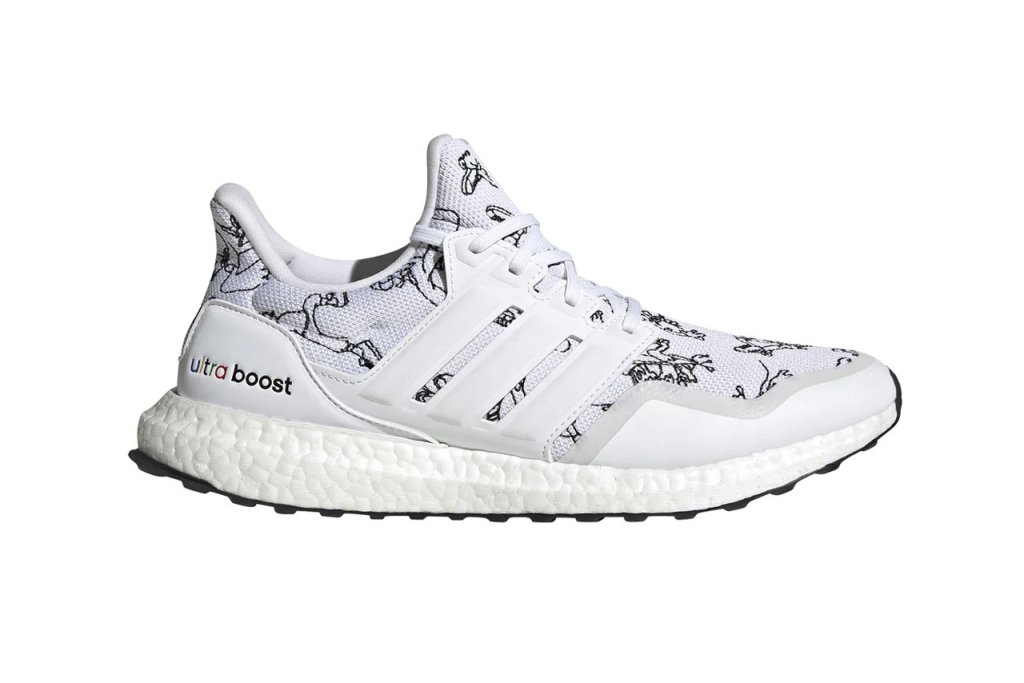 adidas Ultra Boost Disney Goofy White White/White/Black (FV6049)