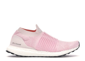 adidas Ultra Boost Laceless Orchid Tint (W) Orchid Tint/True Pink/Carbon (B75856)