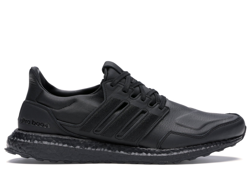 adidas Ultra Boost Leather Black Core Black/Core Black/Core Black (EF0901)