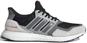 adidas Ultra Boost S&L Black Grey Four Red Core Black/Grey Four/Shock Red (EF0720)