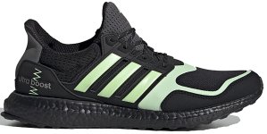 adidas Ultra Boost S&L Core Black Glow Green Core Black/Glow Green/Grey Five (FV7284)