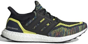 adidas Ultra Boost Shock Yellow Collegiate Navy/Core Black/Shock Yellow (EG8106)