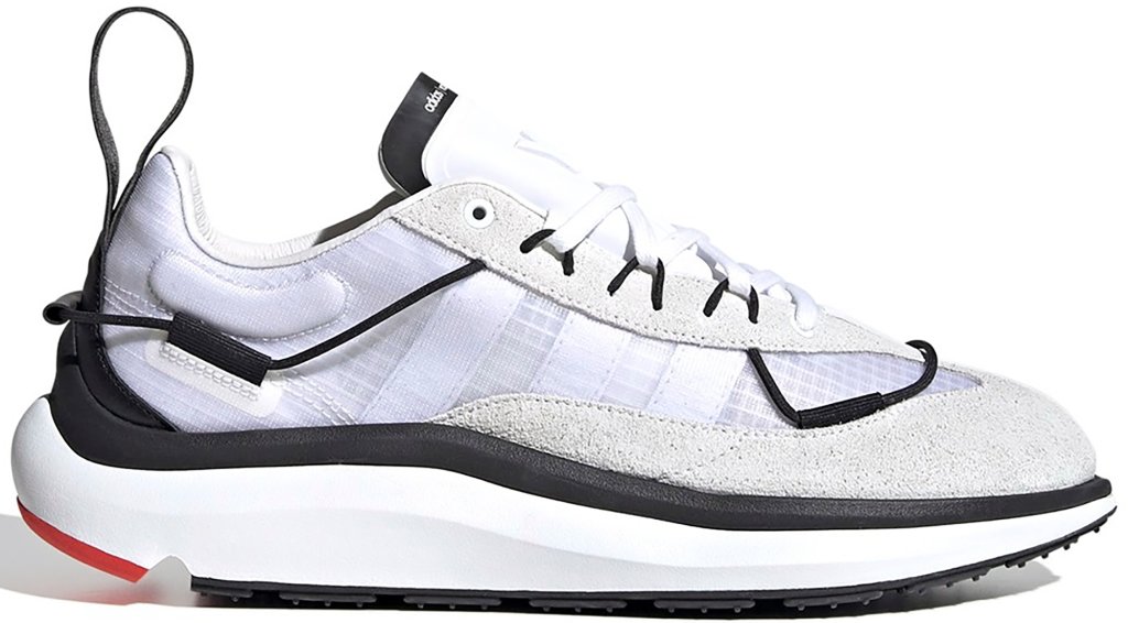 adidas Y-3 Shiku Run Core White Core White/Black/Red (FX1415)