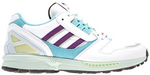 adidas  ZX 8000 White Purple Aqua Footwear White/Purple/Light Aqua (EF4366)