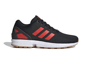 adidas  ZX Flux Core Black Core Black/Hi-Res Red/Cloud White (EG5407)