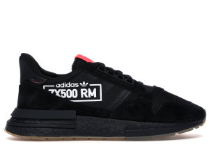 adidas  ZX500 RM Alphatype Core Black/Core Black/Flash Red (BB7443)