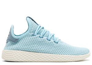 adidas  Tennis Hu x Pharrell Williams Ice Blue (Youth) Ice Blue/FTW White (CP9802)