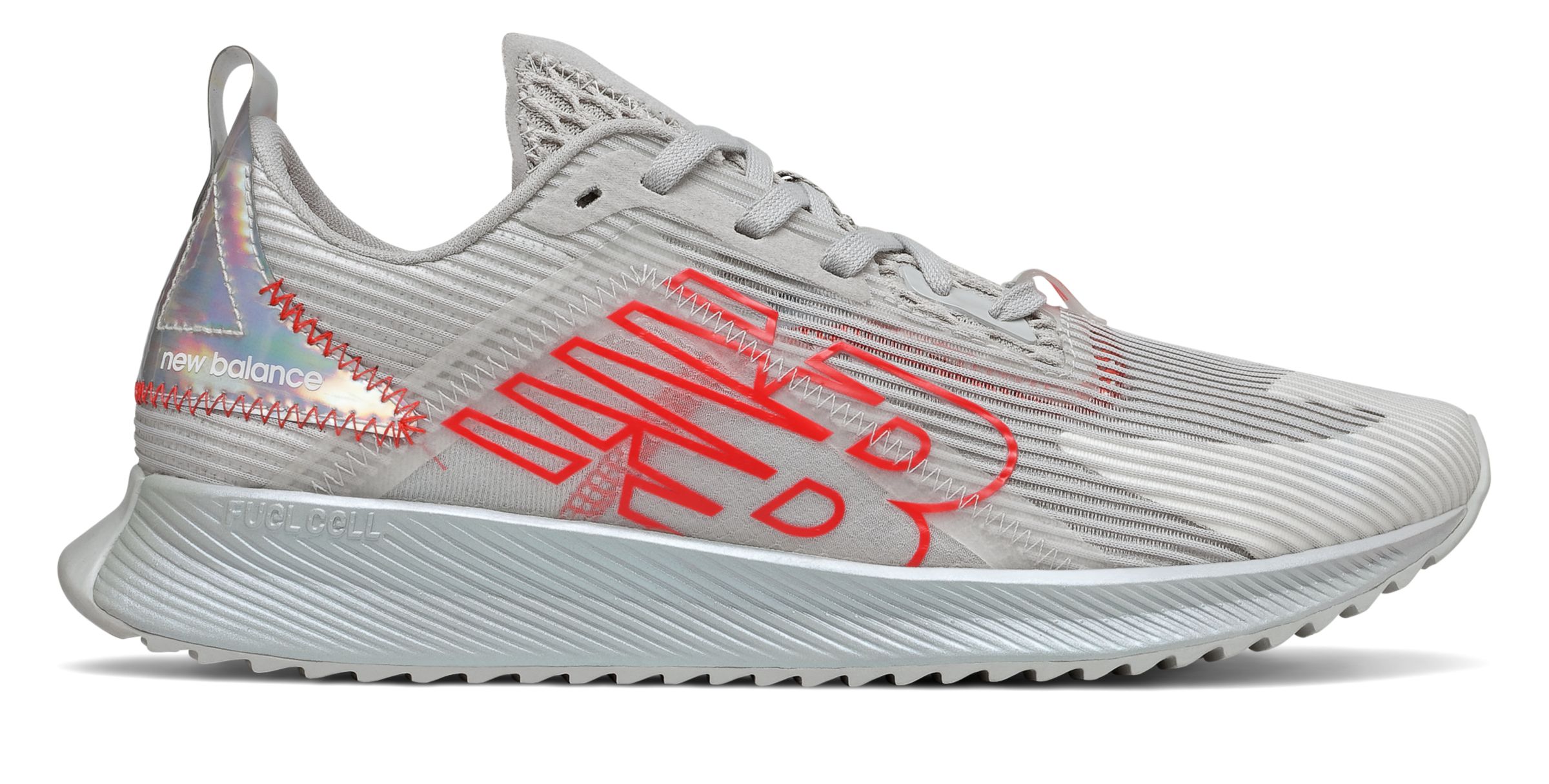 New Balance FuelCell Echolucent EnergyStreak Grey Red MFCELRS