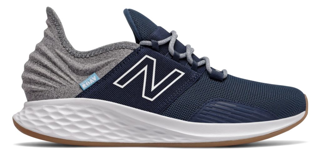 New Balance Fresh Foam Roav Tee Shirt Navy/Grey (MROAVTB)