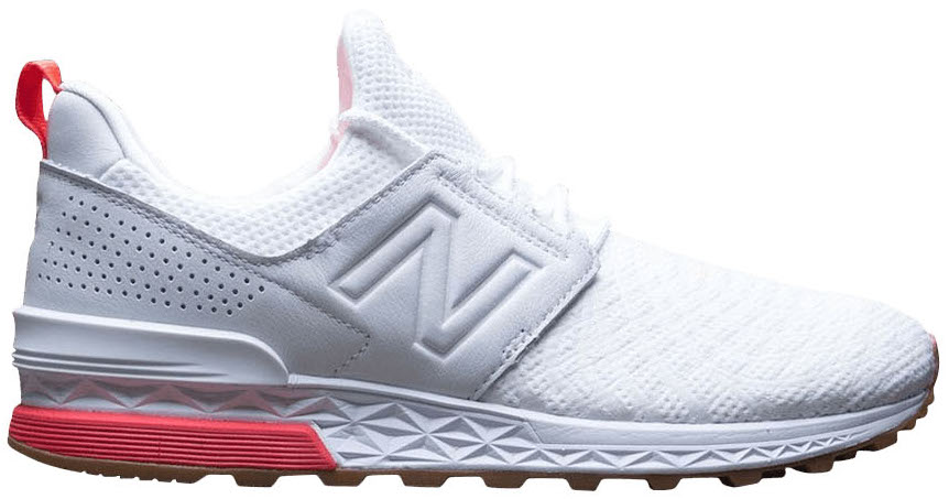 New Balance 574 sport Tournament White/Flame (MS574DFP)