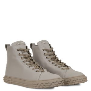 Giuseppe Zanotti BLABBER Mid Top Sneakers Grey (70324)