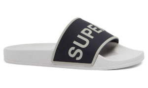 Superga 1908 Slides White Navy (s26024)