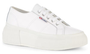 Superga 2287 Nappa Lea Up5 White (s19778)