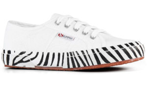 Superga 2750 Cotu Animal Print Foxing White Zebra (s25984)