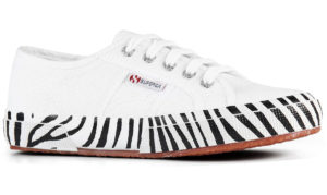 Superga 2750 Cotu Animal Print Foxing White Zebra (s25977)