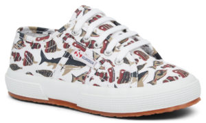 Superga 2750 Fantasy Cotu White Fishes (s25658)