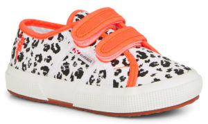 Superga 2750 Scamp And Dude Kids Leopard White black (s24109)