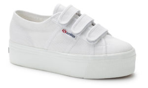 Superga 2790 Cotu Strap Shiny Foxing White shiny White (s26661)