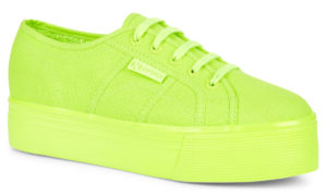 Superga 2790 Neon Flatform Total Yellow Fluo (s23179)