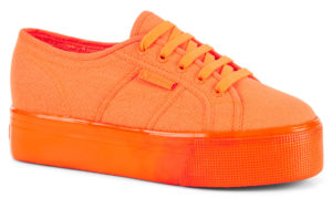 Superga 2790 Neon Flatform Total Orange Fluo (s23165)