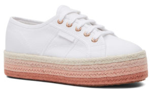 Superga 2790 Colour Cotrope White rose Gold (s25886)