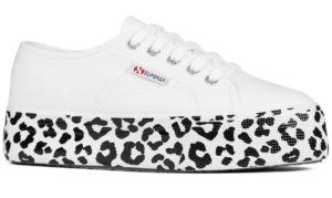 Superga 2790 Cotu Animal Print Foxing White Leopard (s25988)