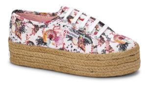 Superga 2790 All Over Shell Cotrope White multicolours Shell (s26196)