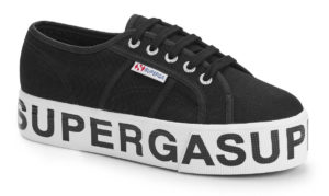 Superga 2790 Logo Black (s22179)