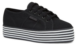Superga 2790 Multicolour Cotu Black black White Stripe (s25152)