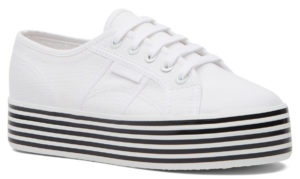 Superga 2790 Multicolour Cotu White Black White Stripe (s25410)