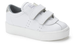 Superga 2843 Superga Sport Club S Glitter White silver (s26761)