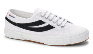 Superga 2953 Swallow Tail Cotu White Black (s26054)
