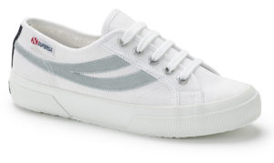 Superga 2953 Swallow Tail Cotu White grey Celeste (s26535)
