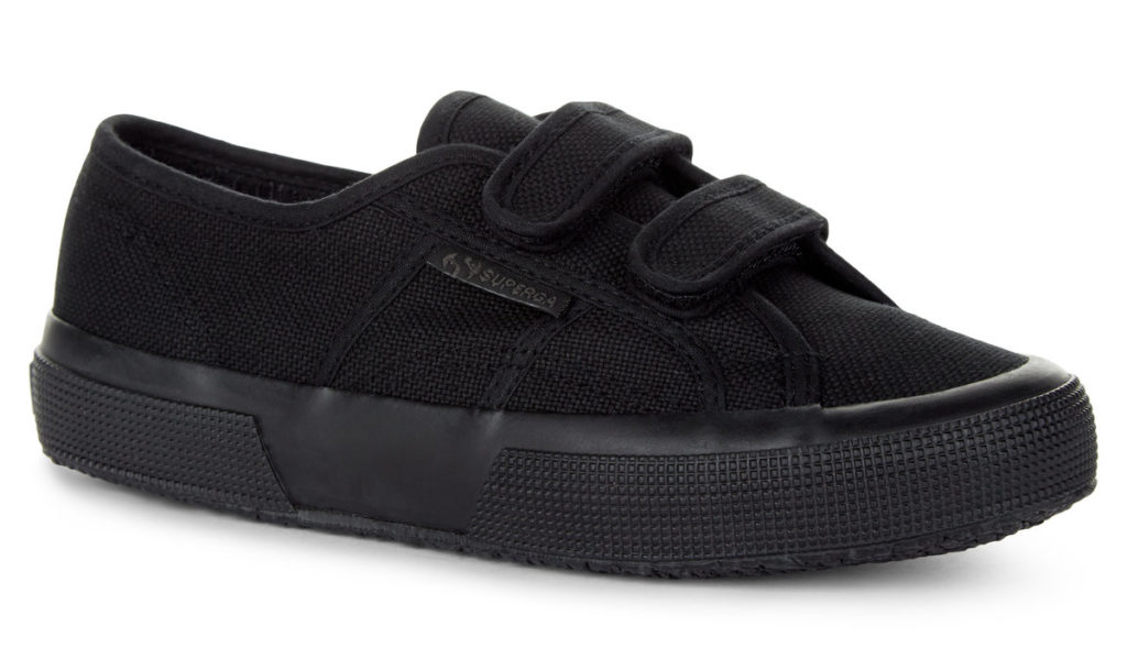 Superga 2750 Jstrap Classic Kids Total Black (s14291)