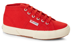 Superga 2754 Jcot Midtop Kids Red (s14074)