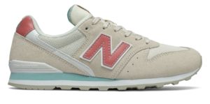 New Balance 996 Grey/Red (WL996WE)