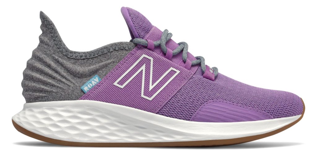 New Balance Fresh Foam Roav Tee Shirt Purple/Grey (WROAVTV)