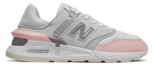 New Balance 997 Sport  White/Pink (WS997GFJ)