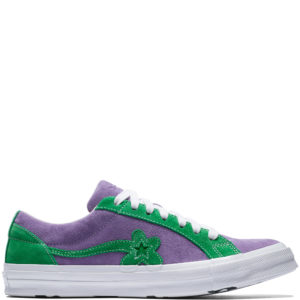 Converse One Star Ox Tyler the Creator Golf Le Fleur Purple Green Purple Heart/Jolly Green (162128C)