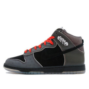 Nike Dunk SB High MF Doom Black/Black-Midnight Fog (313171-004)