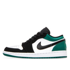 Jordan 1 Low White Black Mystic Green White/Black-Mystic Green (553558-113)