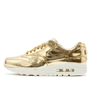Nike Air Max 1 Liquid Gold (W) Metallic Gold/Sail (616170-700)